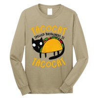 Taco Cat Funny I Love Tacos Long Sleeve Shirt