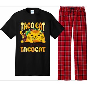 Taco Cat Funny Tacocat Cinco DeMayo Mexican Food Pajama Set