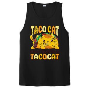 Taco Cat Funny Tacocat Cinco DeMayo Mexican Food PosiCharge Competitor Tank