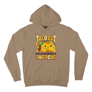 Taco Cat Funny Tacocat Cinco DeMayo Mexican Food Hoodie