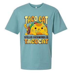 Taco Cat Funny Tacocat Cinco DeMayo Mexican Food Sueded Cloud Jersey T-Shirt