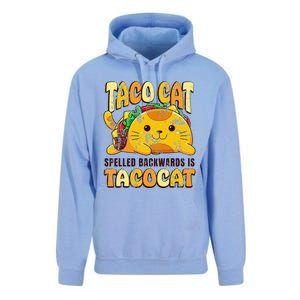 Taco Cat Funny Tacocat Cinco DeMayo Mexican Food Unisex Surf Hoodie