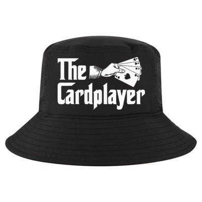 The Cardplayer Funny Poker Card Player Casino Gambler Cool Comfort Performance Bucket Hat