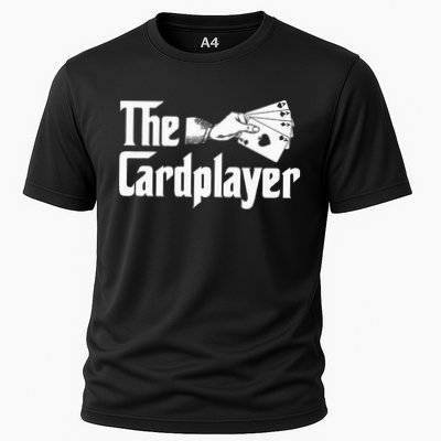 The Cardplayer Funny Poker Card Player Casino Gambler Performance Shirt