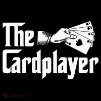 The Cardplayer Funny Poker Card Player Casino Gambler Poster