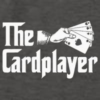 The Cardplayer Funny Poker Card Player Casino Gambler Vector Backpack