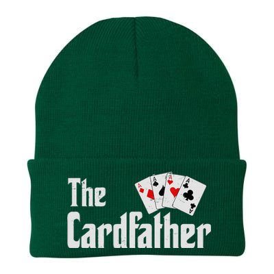 The Card Father Poker Game Cards Playing Dad FatherS Dad Knit Cap Winter Beanie