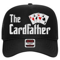 The Card Father Poker Game Cards Playing Dad FatherS Dad High Crown Mesh Back Trucker Hat