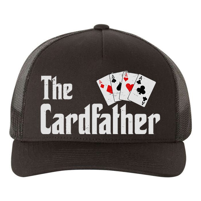 The Card Father Poker Game Cards Playing Dad FatherS Dad Yupoong Adult 5-Panel Trucker Hat