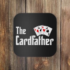 The Card Father Poker Game Cards Playing Dad FatherS Dad Coaster