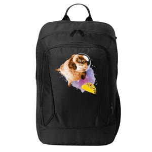 Taco Cat Funny Taco Cat In Space Taco Cat City Backpack