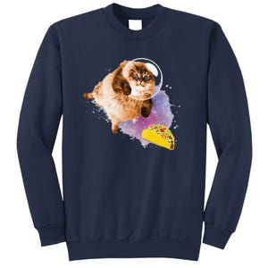 Taco Cat Funny Taco Cat In Space Taco Cat Sweatshirt