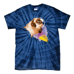 Taco Cat Funny Taco Cat In Space Taco Cat Tie-Dye T-Shirt