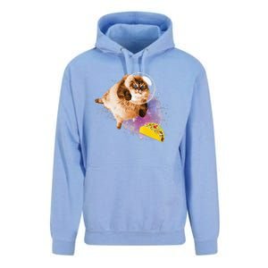 Taco Cat Funny Taco Cat In Space Taco Cat Unisex Surf Hoodie