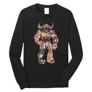 Tyrant Cyberdemon Fanart Long Sleeve Shirt