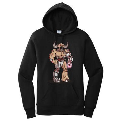 Tyrant Cyberdemon Fanart Women's Pullover Hoodie