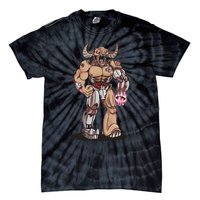 Tyrant Cyberdemon Fanart Tie-Dye T-Shirt