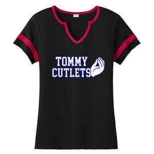 Tommy Cutlets Football Ladies Halftime Notch Neck Tee