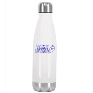 Tommy Cutlets Football Stainless Steel Insulated Water Bottle