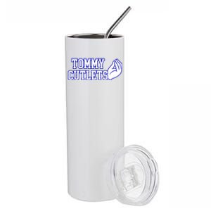 Tommy Cutlets Football Stainless Steel Tumbler