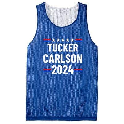 Tucker Carlson For President 2024 Mesh Reversible Basketball Jersey Tank