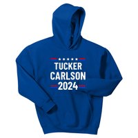 Tucker Carlson For President 2024 Kids Hoodie