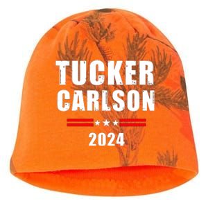 Tucker Carlson For President 2024 Kati - Camo Knit Beanie