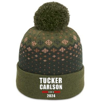 Tucker Carlson For President 2024 The Baniff Cuffed Pom Beanie