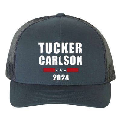 Tucker Carlson For President 2024 Yupoong Adult 5-Panel Trucker Hat