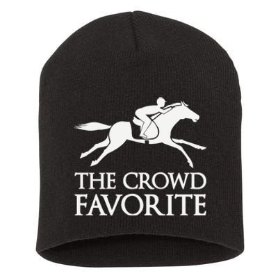 The Crowd Favorite Horse Racing Kentucky Short Acrylic Beanie