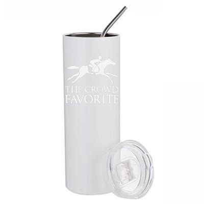 The Crowd Favorite Horse Racing Kentucky Stainless Steel Tumbler