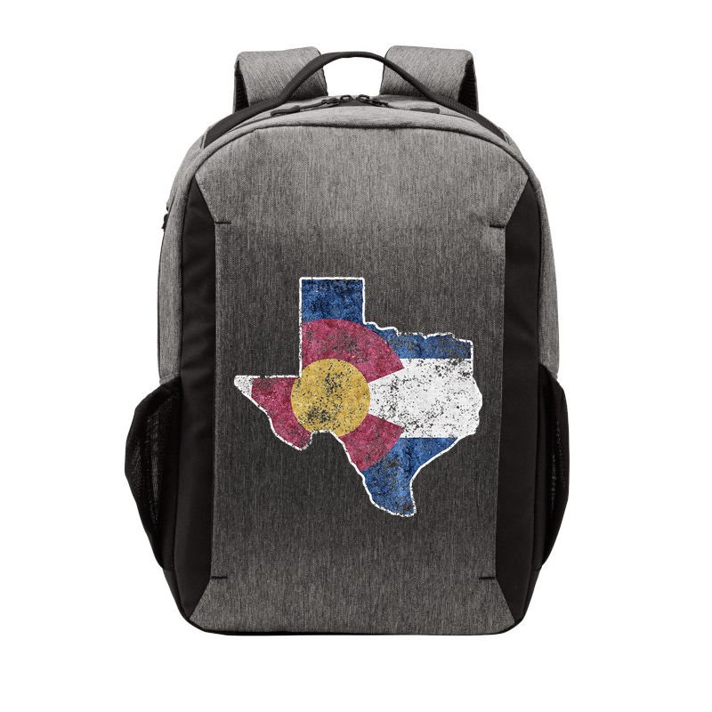 Texas Colorado Flag Family USA Home State Vector Backpack