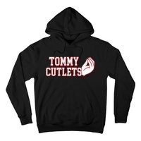 Tommy Cutlets Football Quarterback Ny Italian Hand Gesture Hoodie