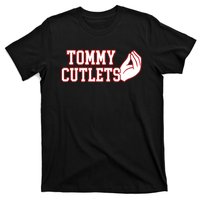 Tommy Cutlets Football Quarterback Ny Italian Hand Gesture T-Shirt