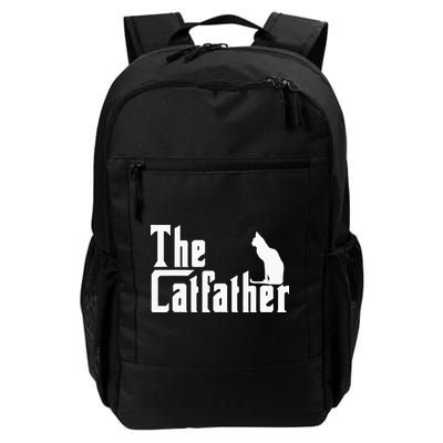 The Catfather Funny Cat Dad Father Lover Backpack