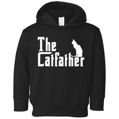 The Catfather Funny Cat Dad Father Lover Toddler Hoodie