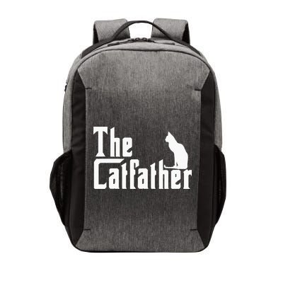 The Catfather Funny Cat Dad Father Lover Vector Backpack