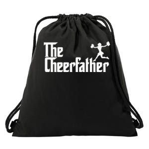 The Cheer Father Funny Cheerleader Father Dad Gift Drawstring Bag