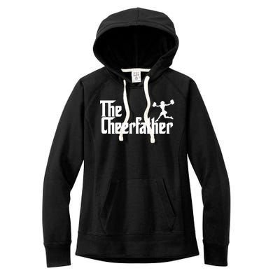 The Cheer Father Funny Cheerleader Father Dad Gift Women's Fleece Hoodie