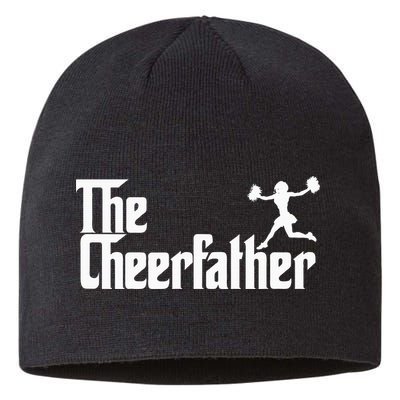 The Cheer Father Funny Cheerleader Father Dad Gift Sustainable Beanie