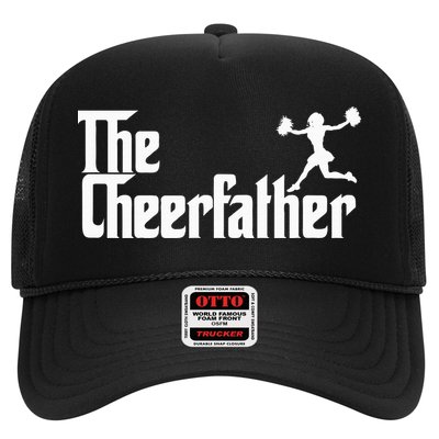 The Cheer Father Funny Cheerleader Father Dad Gift Trucker Hat