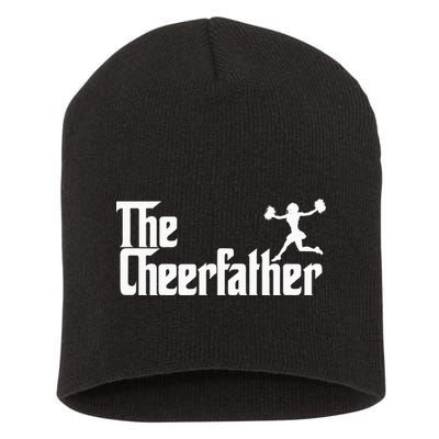 The Cheer Father Funny Cheerleader Father Dad Gift Short Acrylic Beanie