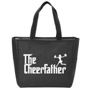 The Cheer Father Funny Cheerleader Father Dad Gift Zip Tote Bag