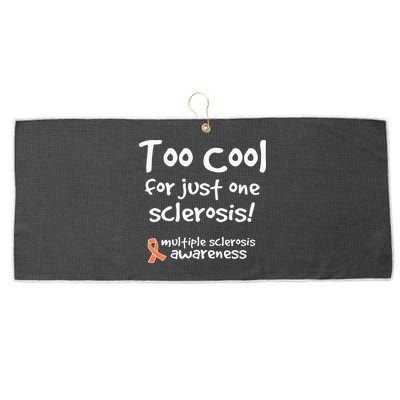 Too Cool For Just One Sclerosis Large Microfiber Waffle Golf Towel