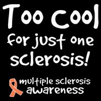 Too Cool For Just One Sclerosis Cropped Pullover Crew