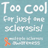 Too Cool For Just One Sclerosis Sueded Cloud Jersey T-Shirt