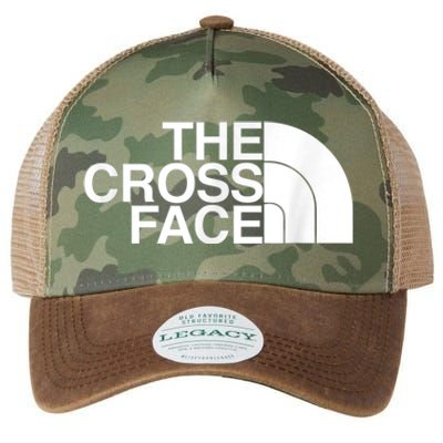 The Cross Face Wrestling Funny Gift Legacy Tie Dye Trucker Hat