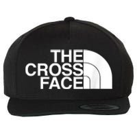 The Cross Face Wrestling Funny Gift Wool Snapback Cap