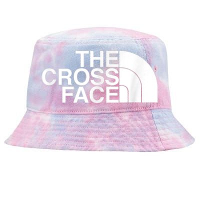 The Cross Face Wrestling Funny Gift Tie-Dyed Bucket Hat