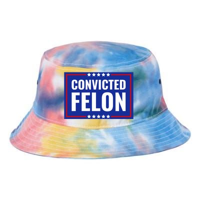 Trump Convicted Felon Tie Dye Newport Bucket Hat